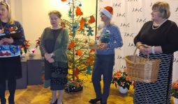 Svinīgā pieņemšana pie direktores