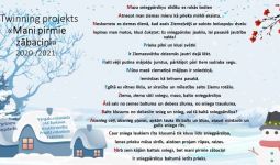 eTwinning projekts “Mani pirmie zābaciņi”