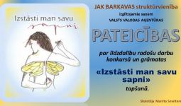 PATEICĪBA par līdzdalību radošo darbu konkursā un grāmatas 