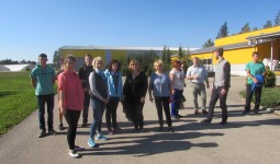 LA2a un L3 grupas mācību ekskursijā LVM Strenču kokaudzētavā