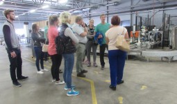 LA2a un L3 grupas mācību ekskursijā LVM Strenču kokaudzētavā