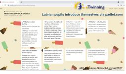 eTwinning projekts ar  Portugāli, Grieķiju, Poliju, Latviju “TRADICION INSTRUMENTS FROM MY COUNTRY”
