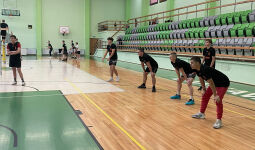 Volejbola sacensības Barkavas pamatskolā