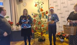 Svinīgā pieņemšana pie direktores