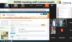 eTwinning projekts ar  Portugāli, Grieķiju, Poliju, Latviju “TRADICION INSTRUMENTS FROM MY COUNTRY”