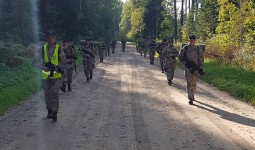 Jaunsargu pārgājiens uz 