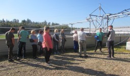 LA2a un L3 grupas mācību ekskursijā LVM Strenču kokaudzētavā