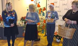 Svinīgā pieņemšana pie direktores