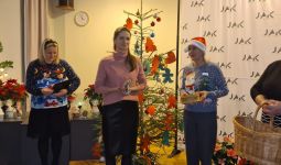 Svinīgā pieņemšana pie direktores