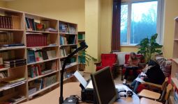 Latviešu valodas un literatūras stunda bibliotēkā