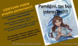 eTwinning projekts “Mani pirmie zābaciņi”