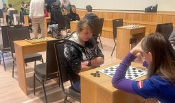 Sacensības dambretē Rēzeknes Tehnikumā 