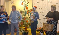 Svinīgā pieņemšana pie direktores