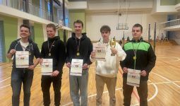 Sacensības dambretē Rēzeknes Tehnikumā 