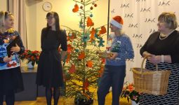 Svinīgā pieņemšana pie direktores