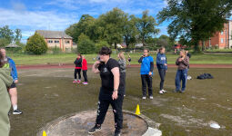 Vieglatlētikas sacensības Vecbebros