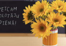 Audzēkņu sveiciens skolotāju dienā!